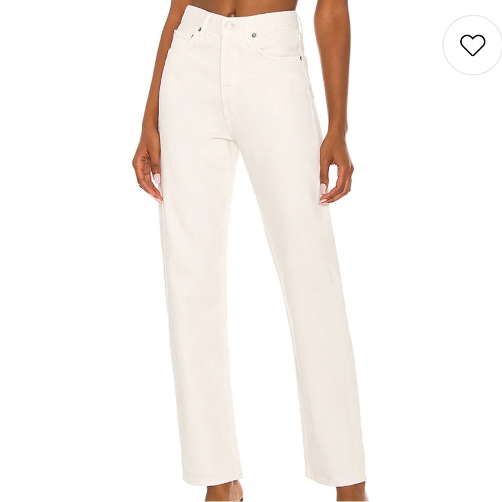 Agolde 90’s Pinch Waist Jeans in shade Drum